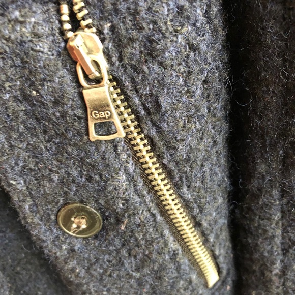 Sz M gap military style coat - Picture 3 of 3